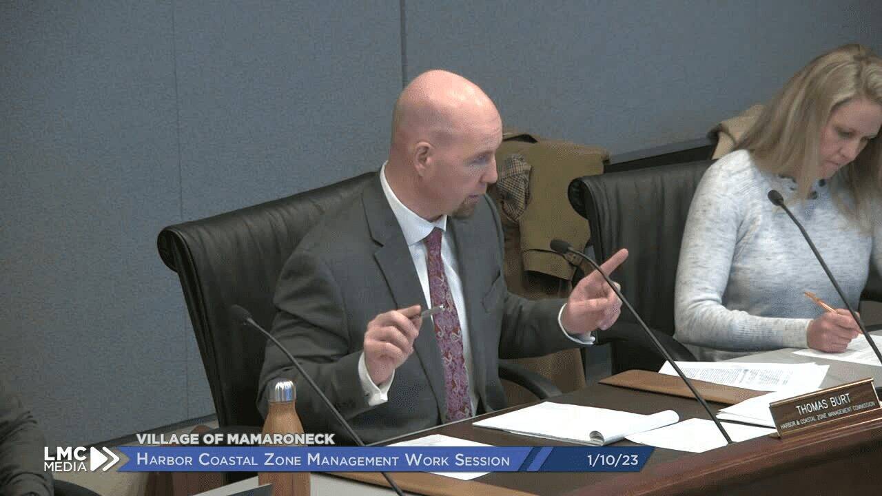 Village of Mamaroneck Harbor Coastal Zone Management Work Session 1/10